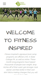 Mobile Screenshot of livefitnessinspired.com
